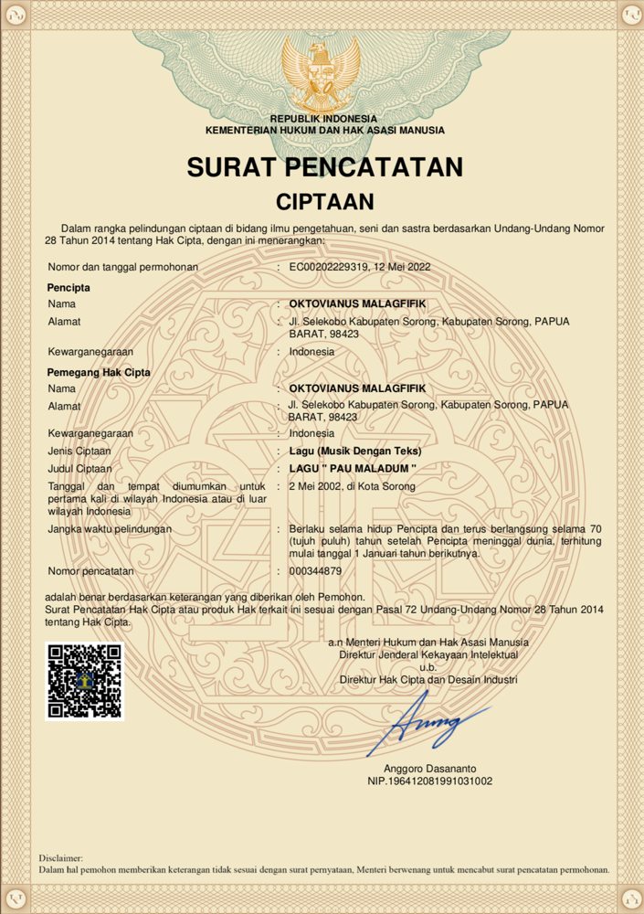 Lagu Pau Maladum